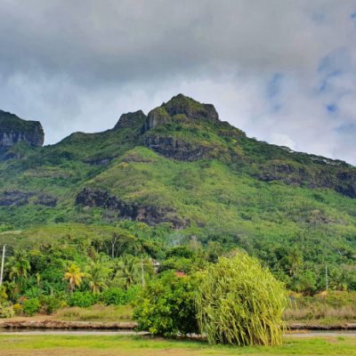 Mount Ohue bora bora otemanu zwei wollen meer