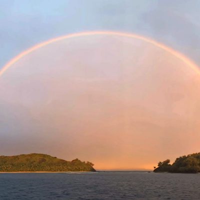 zwei wollen meer reiseblog segeln pazifik fiji yasawa regenbogen einsame insel durchgängig