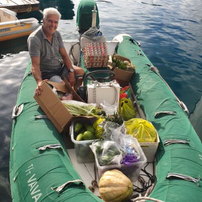 zwei wollen meer reiseblog segeln pazifik fiji savusavu vanua levu einkaufsliste bunkern gemüse obst dinghy
