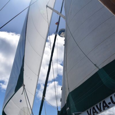 zwei wollen meer reiseblog segeln pazifik fiji vava u katamaran segel