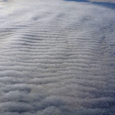 Wolkenformationen über dem Pazifik